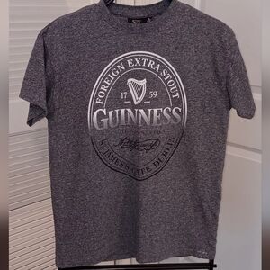 Guinness Men's Small Gray T-Shirt Short Sleeve From Dublin, Ireland